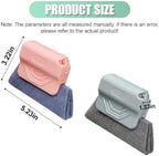 2PCS Magic Car Window Track Cleaner Tool Set, Pink&Gray - Image 2