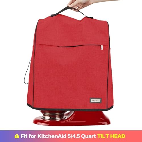 HOMEST Stand Mixer Dust Cover for KitchenAid 5/4.5 Quart Tilt Head - Image 2