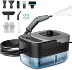 Steam Cleaner, Portable Steam Cleaner for Home with 1800W High Pressure, 15s Heat-Up,1600ML Large Tank, Handheld Steam Cleaner for Cleaning Upholstery, Tile, Car, Bathroom, Grout, Floor by Talooz