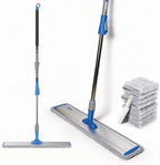 24 in Microfiber Wet & Dry Mops Heavy Duty Commercial Flat Floor Mop by YOUSHANGJIA