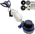 18" Commercial Floor Scrubber Buffer Industrial Heavy Duty Polisher Commercial Carpet Floor Brushing Machine Multifunctional Ground Scrubber Buffer Heavy Duty Polisher Cleaner, AC110V 60Hz by Unknown