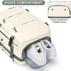 coofay Expandable Travel Backpack For Women Men Airline Approved Personal Item Backpack For Airlines Carry On Backpack Flight Approved Waterproof Backpack For Traveling On Airplane Travel Bag - Image 5