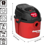 Shop-Vac 2021000 1 Gallon 1 Peak Wet/Dry Vac, Wall Mount Small Vacuum - Image 6