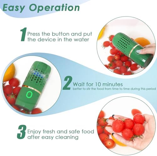 Cudinham Fruit and Vegetable Purifier Cleaner Washing Machine Capsule Shape - Image 6