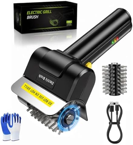 Electric BBQ Grill Brush, Grill Cleaning Brush with High-Speed Motor by Unknown