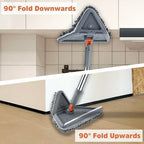 UIMO Wall Cleaner Mop with 94" Long Handle, Triangle Head Scrubber - Image 5