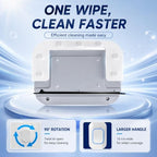 Magnetic Double Sided Glass Cleaner Dual Window Wiper with Rope，3-10mm - Image 3