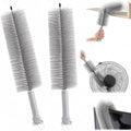 Fan Cleaner Brush with Bendable Microfiber Head, Reusable Washable Ceiling Fan Duster for Fan Blades, Air Conditioners, Window Blinds, Curtains, Car Vents and Household Cleaning (Grey) by ByCallMax