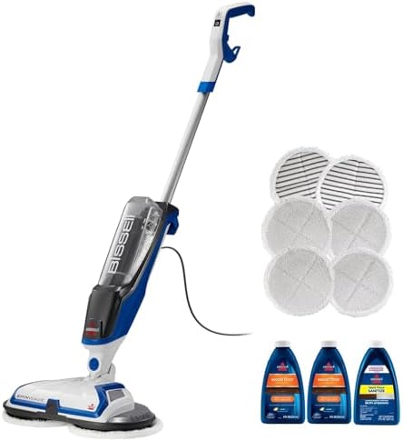 BISSELL SpinWave Hard Floor Expert Corded Spin Mop Cleaner, 20393 by BISSELL