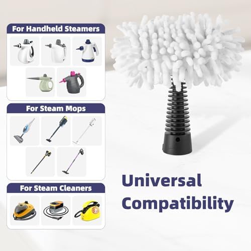 LOVECO Universal Steamer Cloth Covers for Steam Mop and Cleaner, 6 PCS - Image 5