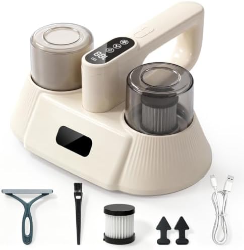 Mattress Vacuum Cleaner, 2LB Cordless Handheld Vacuum by Bsdgeclogy