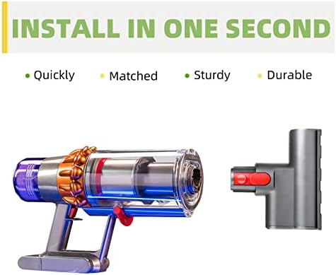 Mini Brush Head Tool for Dyson V7 V8 V10 V11 V15 Cordless Vacuum Cleaners - Image 3