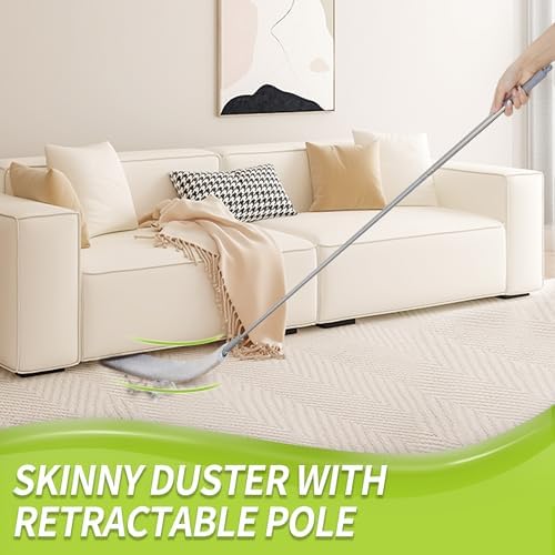 IVYROLL Under Appliance Cleaning Tool with Extension Pole - Image 3