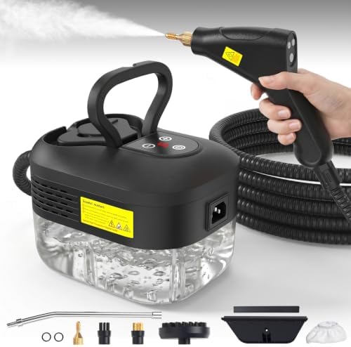 Handheld Steam Cleaner, 2500W High Pressure Steamer For Cleaning For Home by BathOne