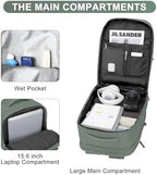 Extra Backpack For Traveling On Airplane Travel Backpack For Women Men Airline Approved Carry On Bags For Airplanes Gym Bag With Shoe Compartment Waterproof Laptop Backpack Camping Hiking Backpack - Image 4