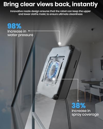 BNZ Nexus Ultra Window Cleaning Robot, Black - Image 6