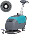 Walk Behind Floor Scrubber Machine, 24" Squeegee by KARHDIR