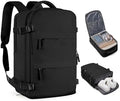 coofay Travel Backpack For Women Men Airline Approved Carry On Backpack Flight Approved Waterproof Sports Luggage Backpack Casual Daypack Small Hiking Backpacks Black Backpacks by coofay