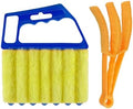 Washable Blind Cleaner Tool, Blind Duster, Microfiber Dusting Brush for Venetian Blinds, Window Shutters, Air Conditioner Vents(2-Pack) by Unknown