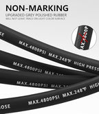 3/8" ID 4800PSI Pressure Washer Hose 25FT, Steel Wire Braided Pressure Hose - Image 7