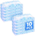 10 Pack Duster Refills Compatible with Swiffer, Disposable Microfiber Replacement Heads for Multi-Surface Cleaning on Blinds, Furniture & Fans, Blue (No Handle) by LYASILGC