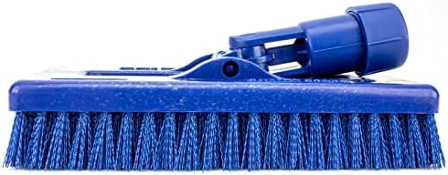 SPARTA 3638831EC14 Polyester Rectangle Scrub Brush, Floor Brush, Cleaning Brush With Swivel Head For Cleaning, 8 Inches, Blue - Image 2