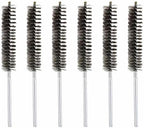 HARFINGTON 6pcs Wire Bore Brush Set 8 Inch Length 7/8 Inch Shank Stainless Steel Bristles Cleaning Brush for Clean Car Part Tube Kitchen Garage by HARFINGTON