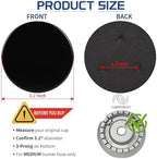 WB29K10023 Medium Burner Cap Replacement for GE Gas Range/Stove 2 Pack - Image 4