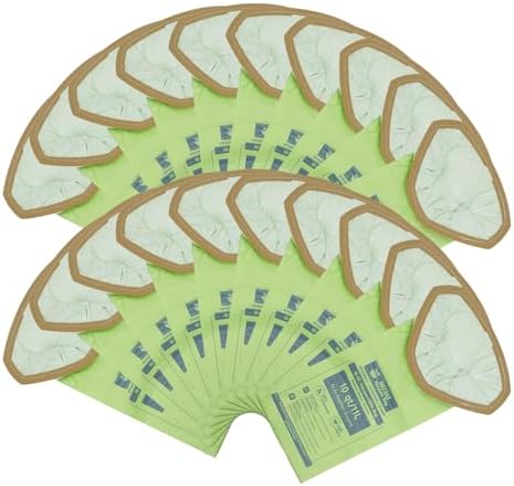 20 Pack 107313 Backpack Vacuum Bags Compatible with ProTeam 10 QT Vac by A+Fable