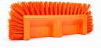 SPARTA Multi-Level Tile Scrub Brush 12" Wide Brush Head, Heavy-Duty Tile Cleaning Brush with End Bristles for Commercial Tiles, Tubs and Floor, Plastic, 12 Inches, Orange, (Pack of 12) - Image 3