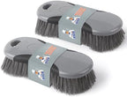 MR.SIGA Multi Purpose Heavy Duty Scrub Brush - Pack of 2 by MRSIGA