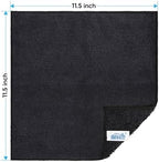 HOMEXCEL Black Microfiber Cleaning Cloth, Microfiber Towels for Car, 12 PK - Image 7