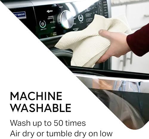 Swedish Wholesale Dishcloths Reusable 8" x 7" Sponge Cloths, Bulk 10 Pack of High Absorbent Cellulose Dish & Kitchen Cleaning Hand Towels, Wring to Dry & Machine Wash, Odor Resistant, Grey - Image 5
