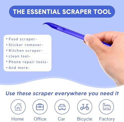 Honoson 9 Pcs Cleaning Scraper Tool, Scratch Free for Auto Detailing,None - Image 4