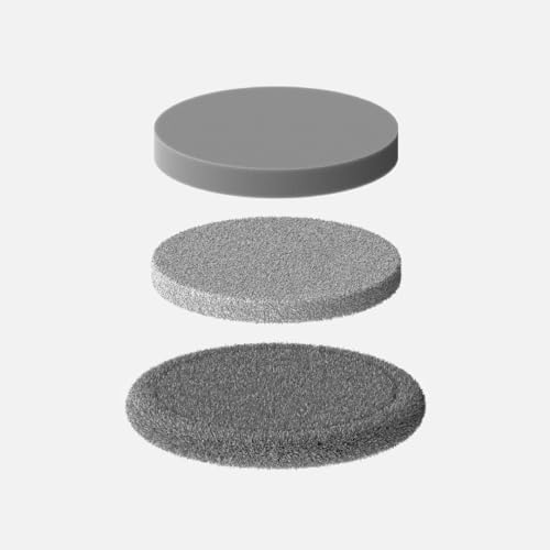 HOTO 3 Pcs Replacement Pads for HOTO Electric Scrubber with Long Handle by HOTOTools