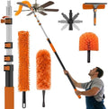 20FT Reach Extendable Ceiling Duster Kit with Squeegee & Cobweb Cleaner by Unknown