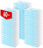 60 Count Electrostatic Duster Refills Compatible with Swiffer Duster, Multi-Surface Dusting Refills, Microfibre Dusters for Cleaning, Unscented by Senowi