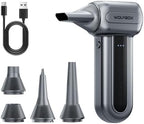 WOLFBOX MF70 Compressed Air Duster, 3-Speed Adjustable, Electric, Cordless by WOLFBOX