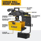 DEWALT Portable 6 Gallon 5 Horsepower Wall-Mounted Garage Wet Dry Vacuum Cleaner DXV06G - Image 4