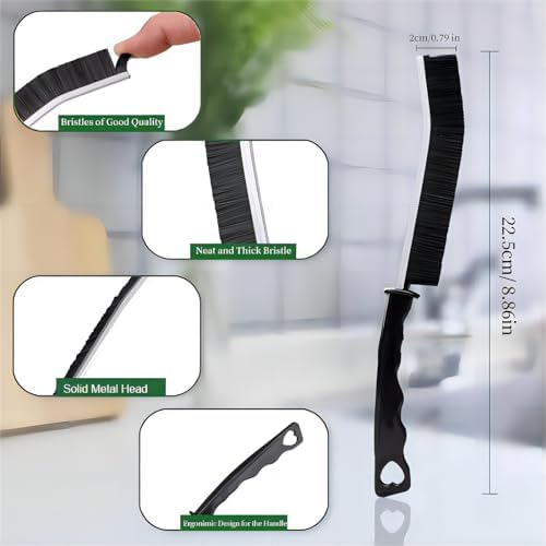 2Pcs Crevice Cleaning Brush Scrub Grout Cleaning Supplies Tools (Style 1) - Image 4
