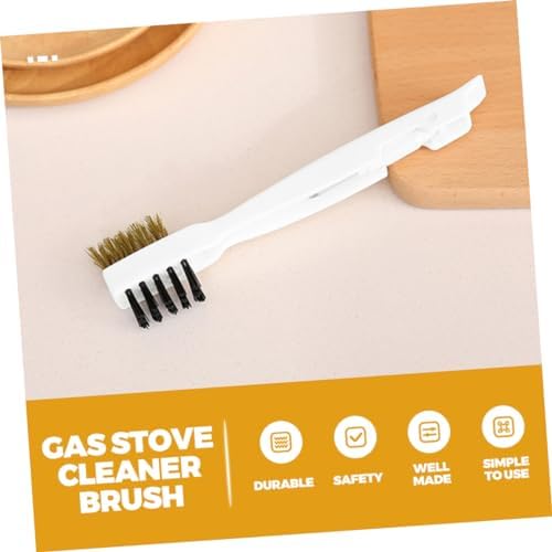 Gas Stove Cleaning Brush with Ergonomic Handle Multi Function Cooktop Scrub Brush for Gaps and Grime Removal Kitchen Utensils for Efficient Cleaning - Image 4