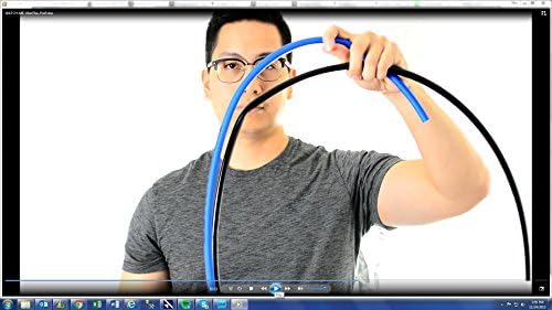 UBERFLEX™ Kink Resistant Pressure Washer Hose 1/4", 3,100 PSI with (2) 22MM - Made in USA - (25 Feet) - Image 5