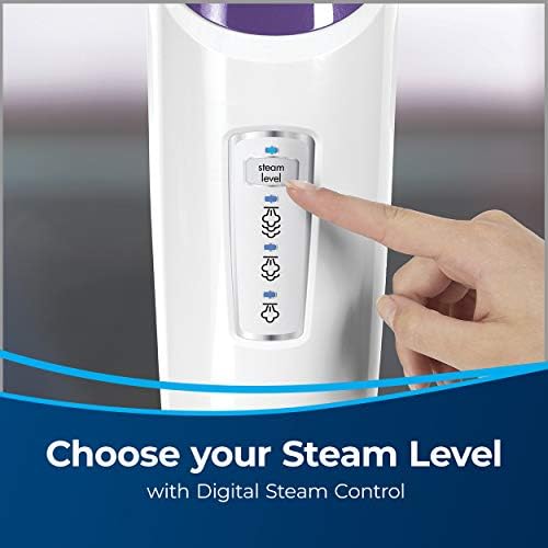 BISSELL PowerFresh Pet Steam Mop 19404 Hard Floor Steamer with Odor‑Eliminating Scent Discs, Easy Scrubber for Tough Messes, 2 Steam Levels, Sanitizes - Image 5
