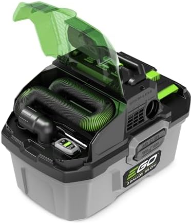 EGO Power+ Shop Vacuum Wet Dry, Car Vac, Compact Portable Cordless Cleaner, 3 Gallon 85 CFM, Battery and Charger Not Included - WDV0300 - Image 2