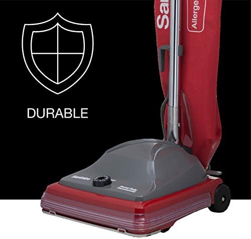 Sanitaire Tradition Commercial Bagged Upright Vacuum, SC688B ,Red - Image 4