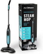PurSteam ScrubMaster Steam Mop with Dual Scrubbing Head and LED Lights by PurSteamWorldsBestSteamers