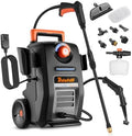This Hill 2-in-1 Pressure Washer and Steam Cleaner, 3000 PSI 2 GPM by LightGripHeavyDuty
