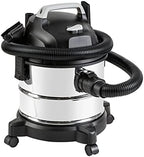 Amazon Basics Wet Dry Shop Vacuum Cleaner, 4 Gallon, 3 HP Stainless Steel, Grey/Black by AmazonBasics