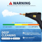Steam Cleaner, High Pressure Steamer with 6 Level Adjustable Handle, Newly Upgraded 2500W 15s Heat Up, Multi Tools for Kitchen Grease, Grout, Dirt, Tile, Car Detailing - Image 4