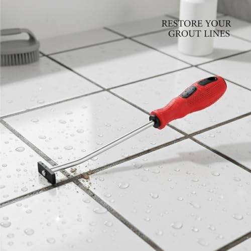 Tile Grout Cleaning Tool with 0.162-Inch Slotter Head for Narrow Gaps and Deep Cleaning (1 Piece) - Image 3